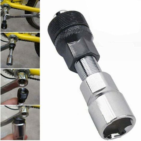 Extracteur De Maniv De Pédalier De Vélo - Outil Réparation De Vélo - Démonte Pédalier Vtt Shimano Mtb Crank Puller Remover (1/4)
