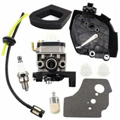 Carburateur avec filtre à air, couvercle de filtre à air et boîtier de tuyau à essence pour moteur Honda GX35 GX35NT HHT35S 1.3 CV, pour débroussailleuse et mini moteur à essence. (1/5)