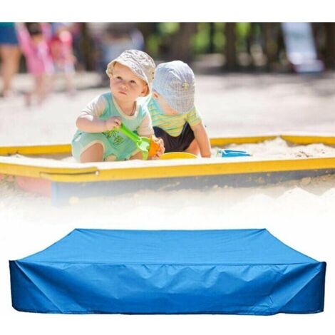 Couverture de bac èc Sable Anti-poussiècre avec Cordon de Serrage (1/4)