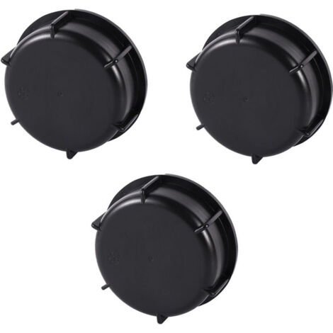 Lot de 3 S100x8 IBC Bouchon Cuve,Raccords Robinet Tuyau ,Raccord Cuve 1000 litres,pour Vanne Cuve 1000l,Reservoir eau de Pluie,Conteneur (1/4)