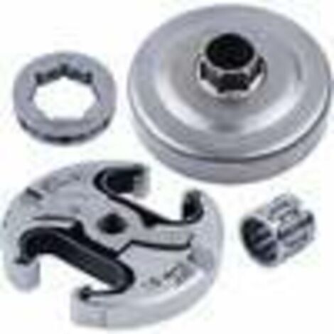 325"-7T Tambour d'embrayage Embrayage Assy Pignon Jante Roulement à aiguilles kit pour Husqvarna 340 345 346XP 350 351 353 445 450 E Tronçonneuse H672