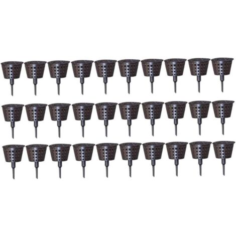 Fertilizer Basket Automatic Planting Nutrition Cups Plastic Garden Nursery Pots with Lid 30PCS Bonsai Fertilisers H219 (1/5)