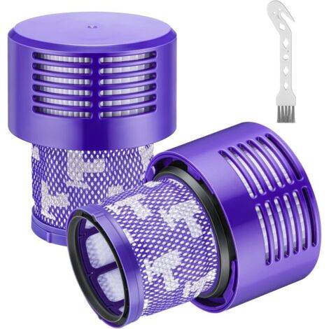 Filtre de rechange lavable pour Dyson V10 Cyclone Series, V10 Absolute, V10 Animal, V10 Total Clean, V10 Motorhead, SV12, 2 Pièce pour aspirateur DY-969082-01 (1/5)