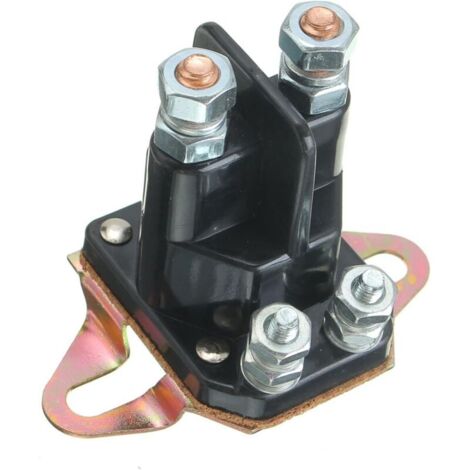 12V Starter Solénoïde Relais Contacteur Moteur pour Briggs & Stratton Mtd (1/4)