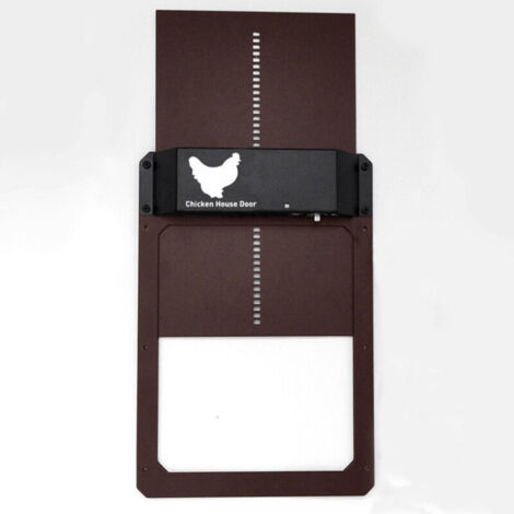 2022new porte de poulailler automatique porte en plastique pleine détection de lumière porte de poulailler porte de poulailler - (1/4)