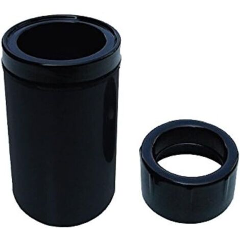 AquaForte Ecumeur Flottant 160mm avec réduction, Noir