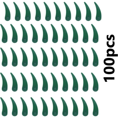 Lot de 100 lames de rechange en plastique ABS pour coupe-bordures Compatible Bosch Durablade Art 23-18 LI et 26-18 LI Installation facile - ART 23-18 LI ART (1/4)