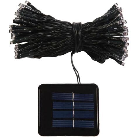 22m Guirlande Lumineuse Solaire à LED de Étanche pour Décoration Extérieure Noël Mariage Anniversaire Panneau Solaire Inclus Lumière Multicolore [Classe énergétique A+] (1/5)