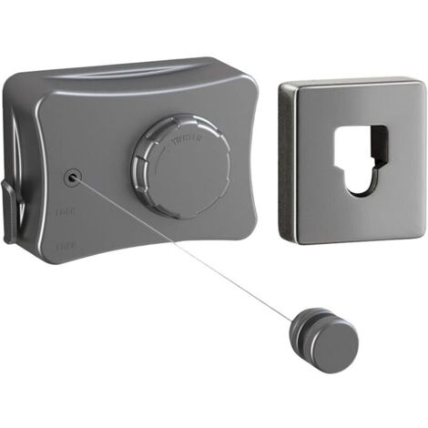 Séchoir à Linge rétractable en Acier Inoxydable pour intérieur et extérieur, 5,1 m, réglable et Invisible(La Nouvelle-Gris) (1/5)