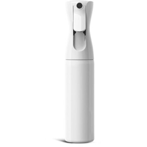 Ventilateur et brumisateur extérieurSpray brumisateur à eau vide Bouteille mist Spray vide Rechargeable pour Nettoyage Vaporisateur Cheveux Produit Coiffure (300 ml),blanc (1/5)