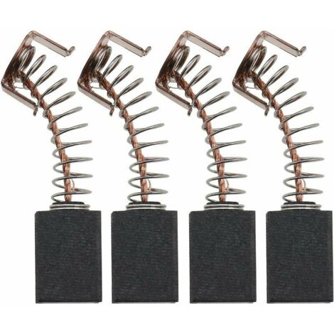 Accessoire pour une meuleuse,Lot de 2 paires de balais de charbon pour moteur 12 x 8 x 5 mm compatibles avec meuleuse d'angle WS125 Black & Decker G720 (1/5)