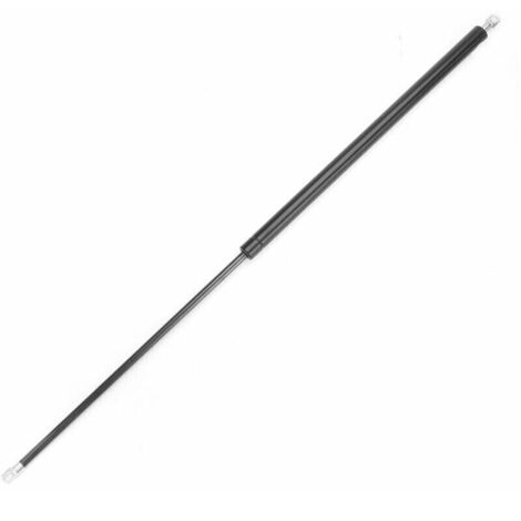 Cylindre à gaz universel 800 mm Acier inoxydable noir Force 650N Support pour capot moteur et coffre 1 pièce