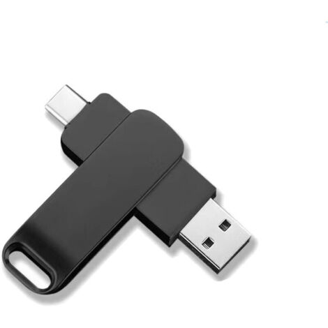 Accessoire de stockage vidéo,Photo Stick, USB 3.0 Type C 2 en 1 Téléphone Memory Stick pour Tablettes (256 GB) (1/5)