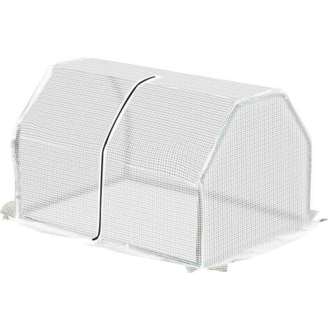 Mini serre , résistante aux intempéries, facile à transporter, 99 cm x 71 cm x 60 cm, tunnel de culture, verte (1/5)