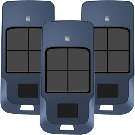 Remplacement de la télécommande Mitto 2, Télécommande 433.92 MHz 4 canaux, télécommande Compatible avec Mitto Cool C2, MITTO COOL C4, MITTO 4 (Lot de 3) (1/5)