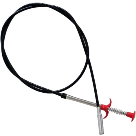Pince de pression pour tige de nettoyage de canalisations pour égouts 1,6 m (1/5)