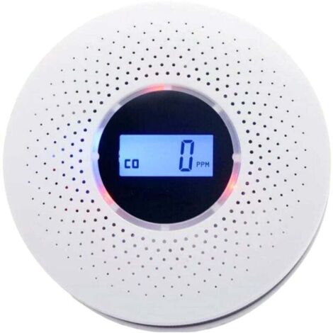 Détecteur de Fumée et de Monoxyde de Carbone 2 en 1 - Protection Incendie et Sécurité contre le CO (1/4)
