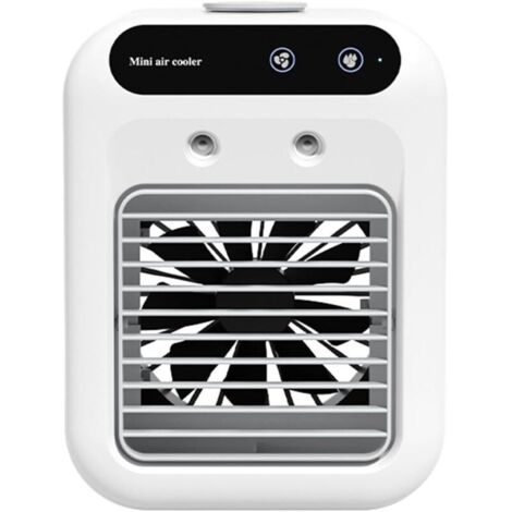 Ventilateur brumisateur portable, rechargeable par USB, humidificateur, refroidissement réglable, silencieux, parfait pour l'intérieur, l'extérieur, les voyages, la chambre, le salon, appareil de refr (1/5)