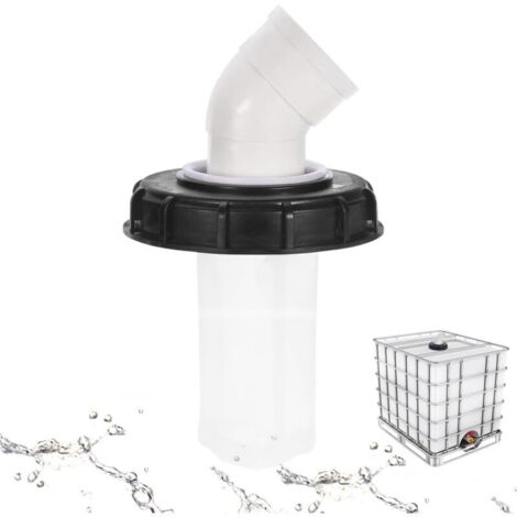Couvercle de réservoir IBC GEDEGOOK 45° avec filtre en nylon lavable pour réservoir d'eau de pluie IBC 1000 L, filtre de couvercle IBC, accessoires de réservoir IBC, filtre d'eau de pluie en nylon 165 (1/5)
