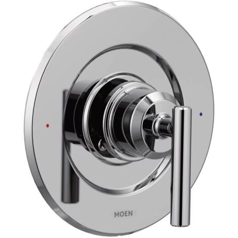 Ensemble de garniture de douche à poignée unique Moen UT2901BL Gibson M-CORE 3 Series, valve requise, électroplaqué (1/2)