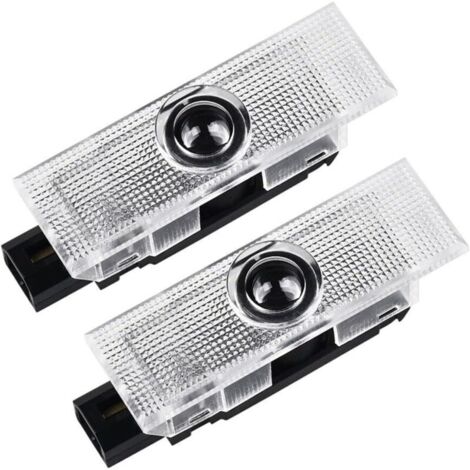 2 Pièces Lumières De Porte Logo Pour Al-fa Giulia Romeo Mito Stelvio Brera 147 156 159 GT Lumière De Porte Latérale De Voiture LED Bienvenue Fantôme Ombre Projecteur Lumières (1/4)