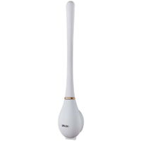 Brosse WC en Silicone, Brosse WC de Nettoyage, Brosse WC, Brosse WC de Remplacement Universelle pour Salle de Bain (Blanc)