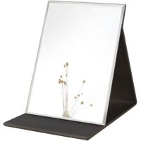 Mirror Large Portable Super HD Makeup Mirror with Multiple Standing Angles, Hands Free/Portable/Foldable Table Mirror, 10" x 7"