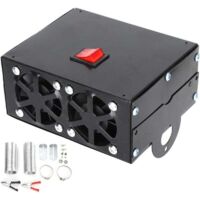 Chauffage de voiture, dégivreur de chauffage de voiture, ventilateur antibuée portatif, chauffage rapide 500W (24V)