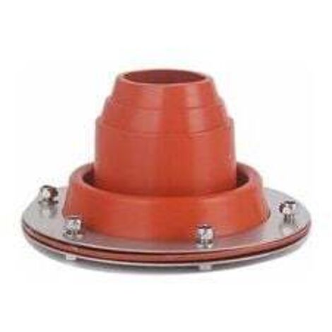 Serbia – Prise de poêle anti-brûlure pour tube de poêle à bois – Base en acier durable – Diamètre 5.5 cm – Collier résistant aux intempéries (1/5)