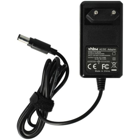 Vhbw – Chargeur aspirateur compatible Dyson DC30 DC31 DC34 DC35 DC36 DC43 DC44 DC45 DC56 DC57 – Câble 145 cm – Tension 6.75-24.35V – Indicateur de charge