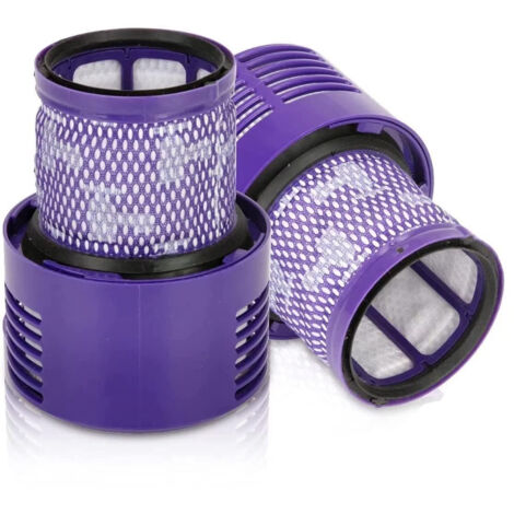Rwoythk – Lot de 2 filtres pour aspirateur Dyson V10 SV12 – Lavables et réutilisables – Matériaux respectueux de l'environnement – Remplace la pièce 969082-01