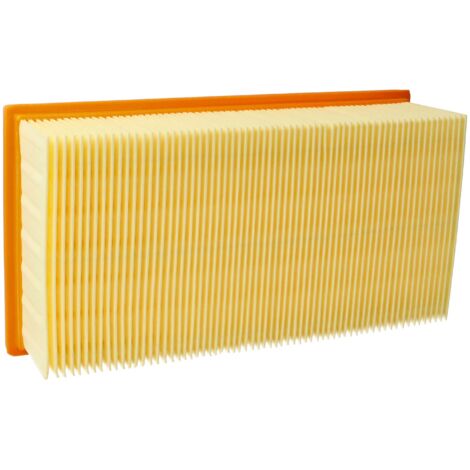Vhbw – Filtre d'aspirateur Kärcher NT 351 Eco – Filtre principal plissé plat – Matériau haute qualité – Remplacement tous les 6 à 12 mois - NT351