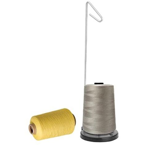 Support À Fil Unique - Porte-Bobine Cône Universel pour Machines À Coudre, Grand Support De Bobine avec Base Stable en PP Lourd, Assure Une Alimentation Plus Fluide (1/5)