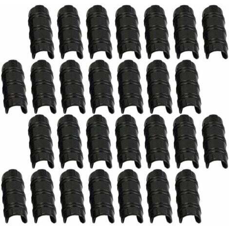 30pcs 32mm Serre Clips,Pinces à Tuyau pour la Fixation des Housses au Jardin Serres,des Films,des Plantes,INHHUB (1/4)