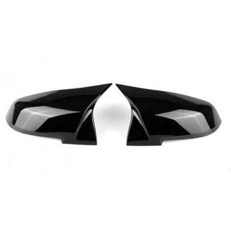 COQUE DE RÉTROVISEUR NOIR BRILLANT POUR BMW F20 F21 F22 F30 F32 F36 F87 M3,INHHUB