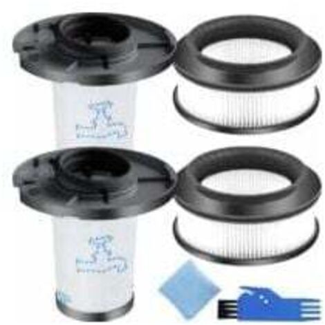 Pré-filtre et filtre moteur pour aspirateur Rowenta X-Force Flex 11,60 14,60 15,60 Animal RH9878 RH9898 RH9958 RH99F1, pièces de rechange, accessoires filtre (remplace ZR009007 ZR009008),INHHUB (1/4)