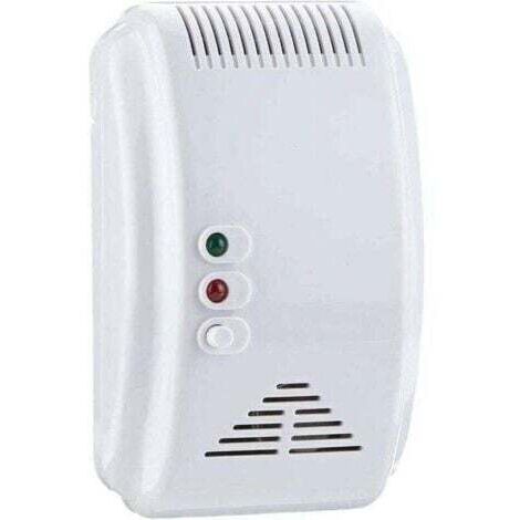Détecteur de gaz naturels et soporifiques (Blanc)115x75x35mm 220V,INHHUB (1/4)