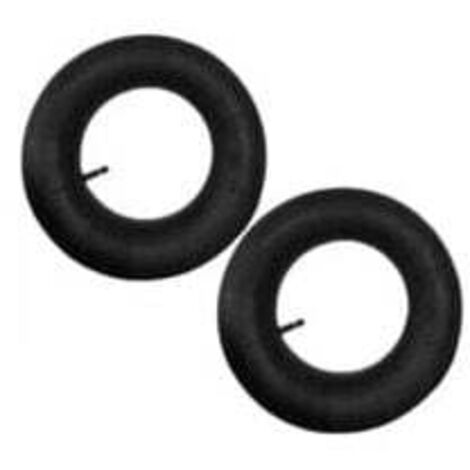 Chambre air 2 pièces 4.80/4.00-8 avec valve droite,pour brouette, poussette,diable,tondeuse gazon,souffleuse neige,gnrateur et plus,Tube de Remplacement,INHHUB (1/4)