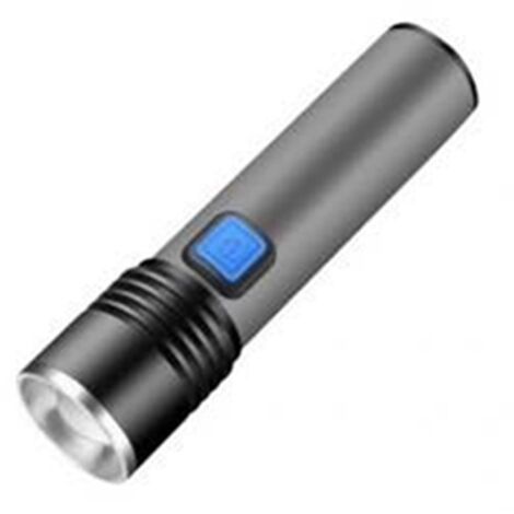 Mini lampe torche puissante, lampe torche portable rechargeable ultra-lumineuse à longue portée pour la maison et l'extérieur (1/5)