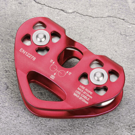 HAPPY-30KN Simple Escalade Tyrolienne 13mm Corde Fil Câble Chariot HAPPY-30KN Simple Escalade Tyrolienne 13mm Corde Fil Câble Chariot