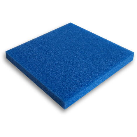 Wiltec – Tapis filtrant japonais 50 x 50 x 5 cm – Densité 10 ppi – Filtre de bassin et aquarium – Support biologique pour filtration efficace