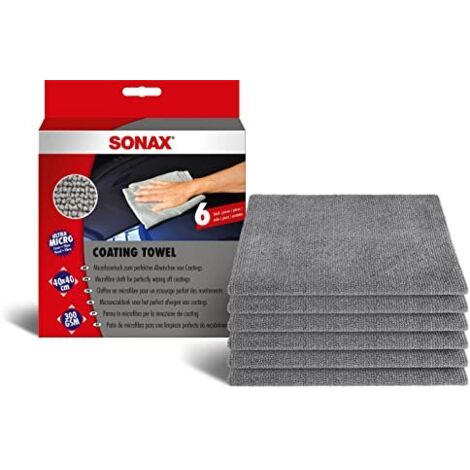 SONAX 04511000 Coating Towel 6 Stück (1/3)