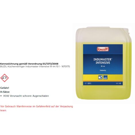 Buzil Indumaster Intensive IR44 Küchen-Industriereiniger10l (1/5)