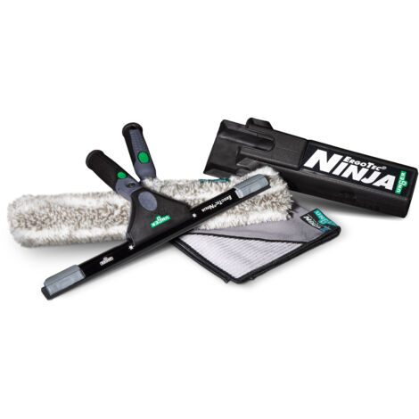 Unger Ninja Premium Glasreiniger-Set 35 cm Top Performance Produkte 4-tlg