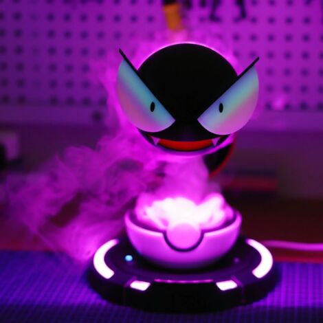 Pokémon-Nebel-USB-Luftbefeuchter, Duftöl-Diffusor, Tisch-Luftbefeuchter, Geschenkidee für stimmungsvolle Beleuchtung