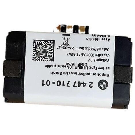 SOS-Notstrombatterie 84102447710 84109361678 Kompatibel mit F20 F22 F40 G30 F90