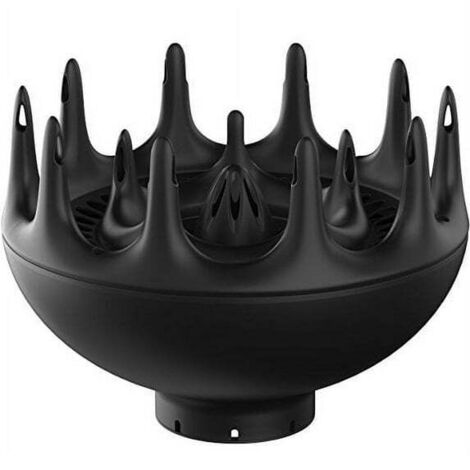 Großer Haardiffusor von Black Orchid für lockiges und natürliches Haar