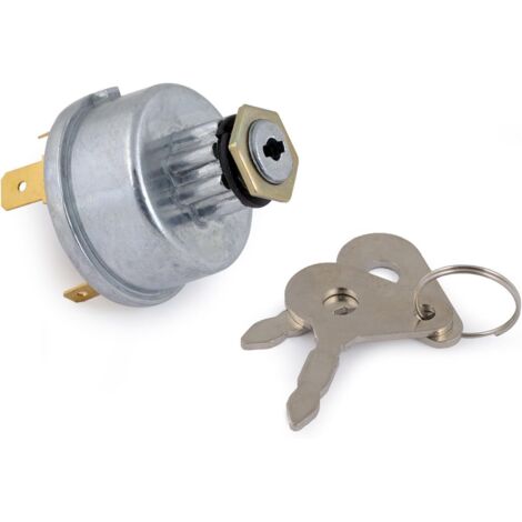 4-Position Ignition Switch for Tractors – LUCAS 35670 / Durite 0-351-06 (1/4)