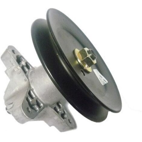 Palier de lame adaptable MTD – Compatible tracteurs-tondeuses 97 cm – Diamètre poulie 142 mm – Pour modèles OLEO MAC – F1 Distribution