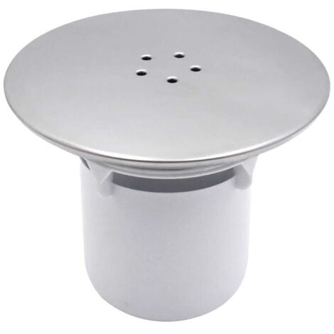 - 1PCS Bonde de douche Tube de vidange Bonde de douche Tourbillon Couvercle de vidange de douche à haut débit couvercle de vidange de douche rond couvercle
